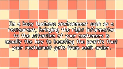 Ways of Using Table Tents to Market Restaurants and Retail Stores