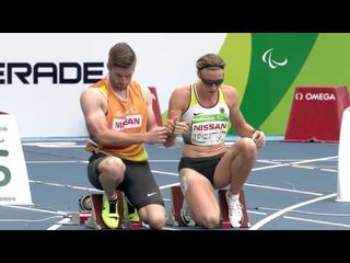 Athletics | Women's 100m  T12 Round 1 heat 3 | Rio 2016 Paralympic Games