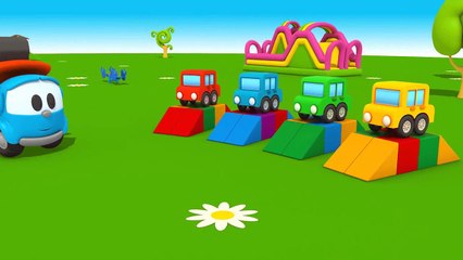 Новый 3D мультфильм про машинки. Грузовичок Лёва малыш и АВТОВОЗ.