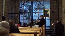 Adoracja Najświętszego Sakramentu w kościele w. Maksymiliana w Lubinie 14.12.2016.