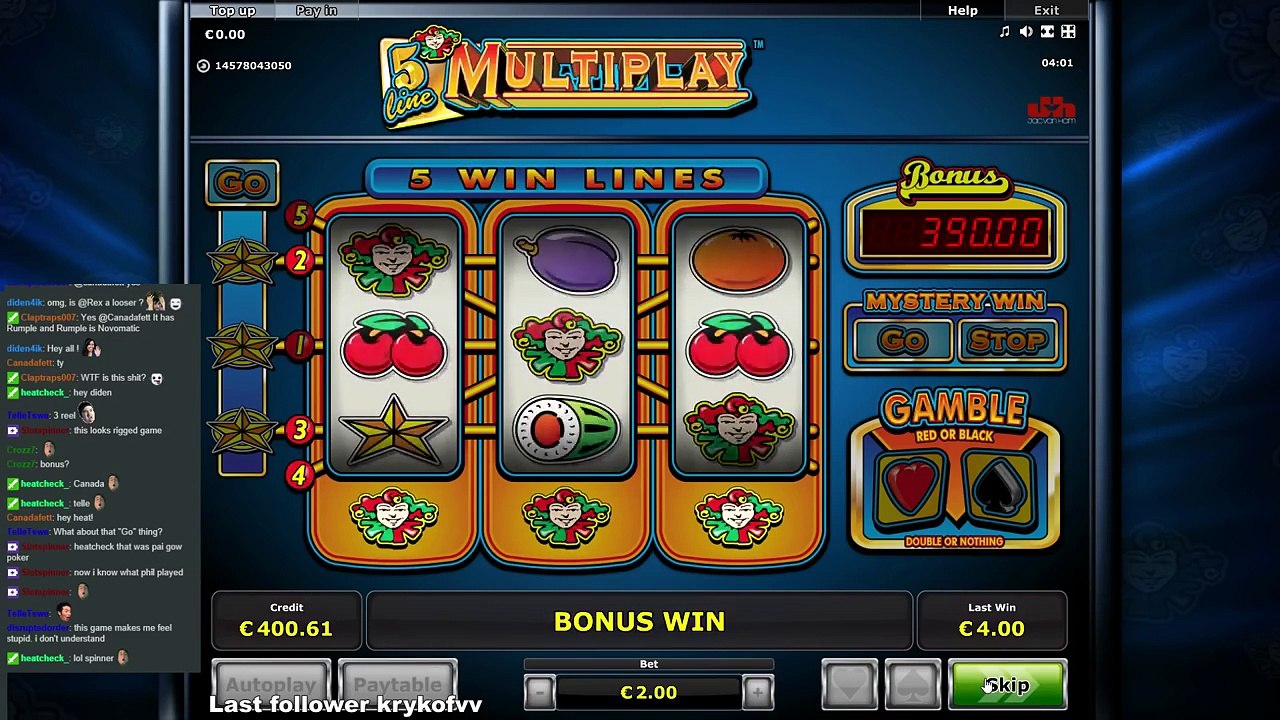 5 Line Multiplay - Big Win