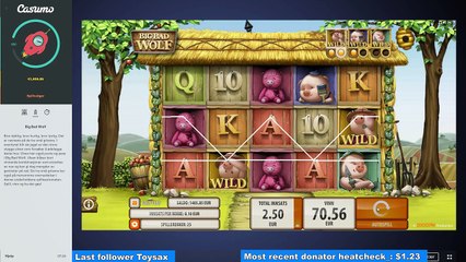 Big Bad Wolf - Double Bonus - One spin