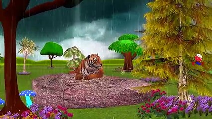 Animals Cartoon Like Tiger Dinosaurs And King Kong Singing Finger Family Children Nursery Rhymes