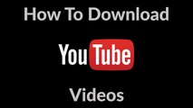 3 ways to download youtube videos without any software 2017