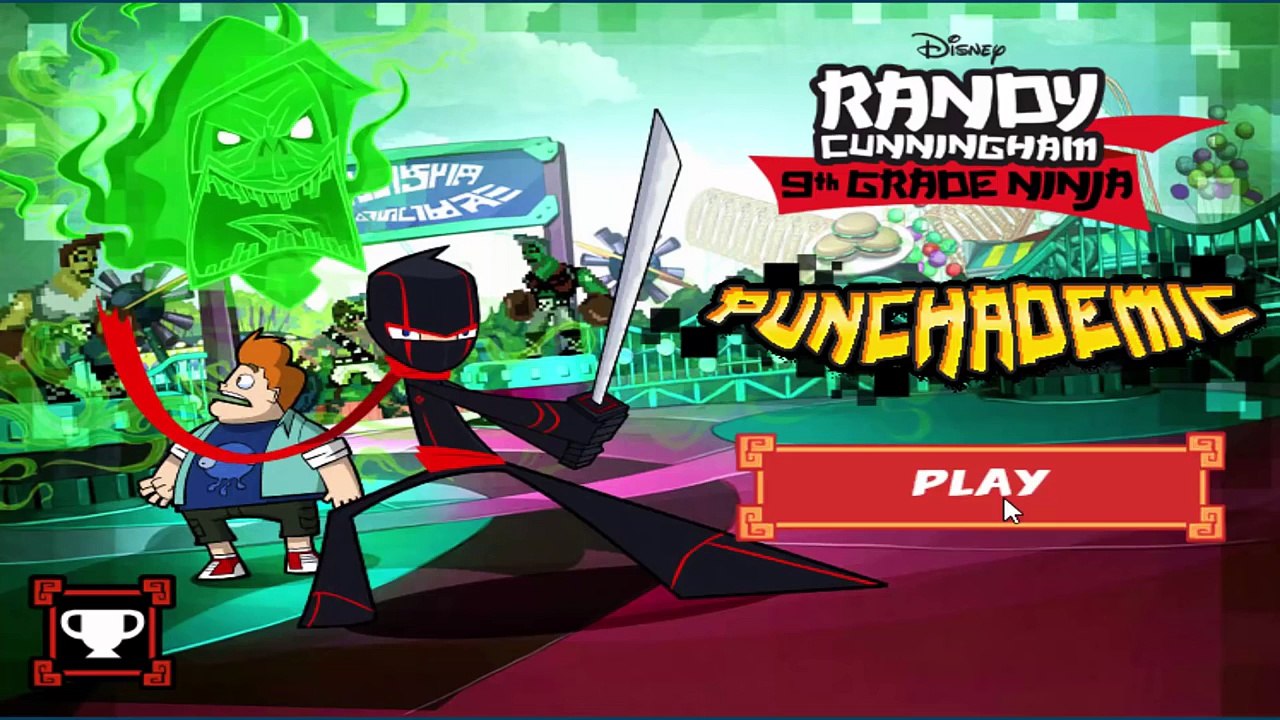 Randy Cunningham - Punchademic - Disney Games