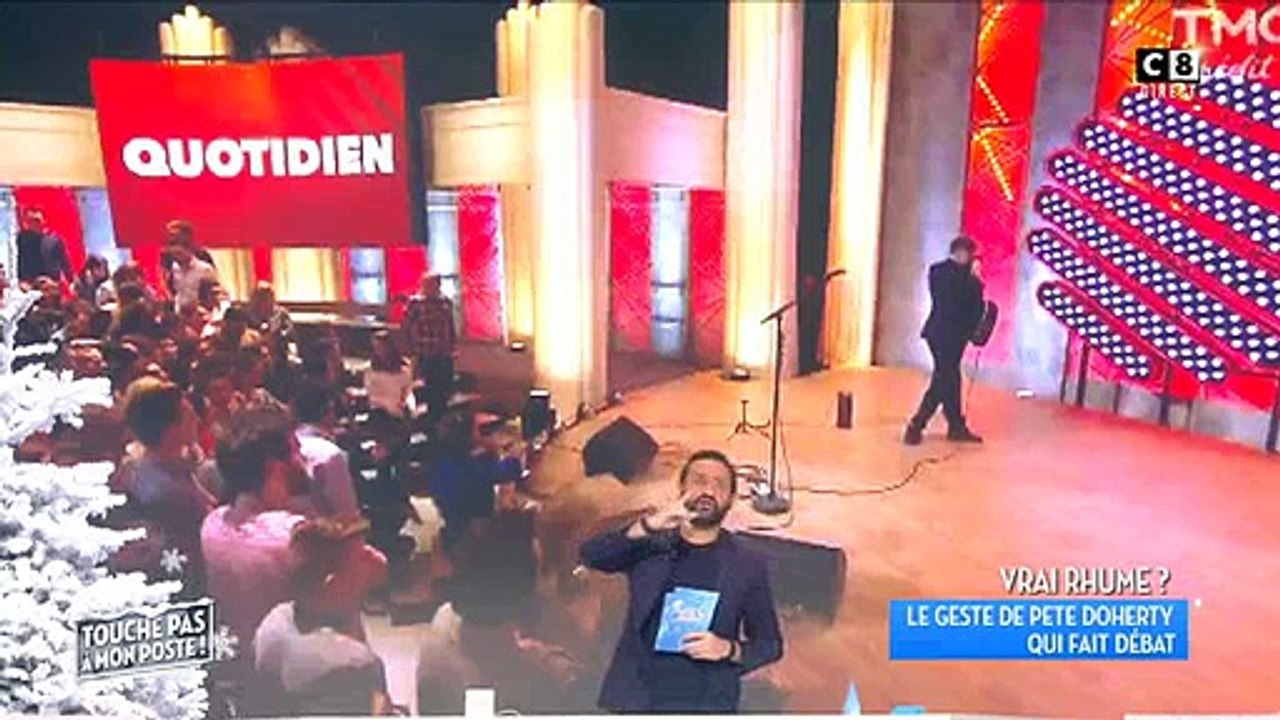 Cyril Hanouna: "Pete Doherty ? Si ça avait été chez nous, on aurait même vu le CSA débarqué sur le plateau !"