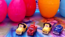 ★ 11 CARS 2 Kinder Surprise Eggs Disney Pixar Lightning McQueen Mater cartoys Zaini Easter Egg