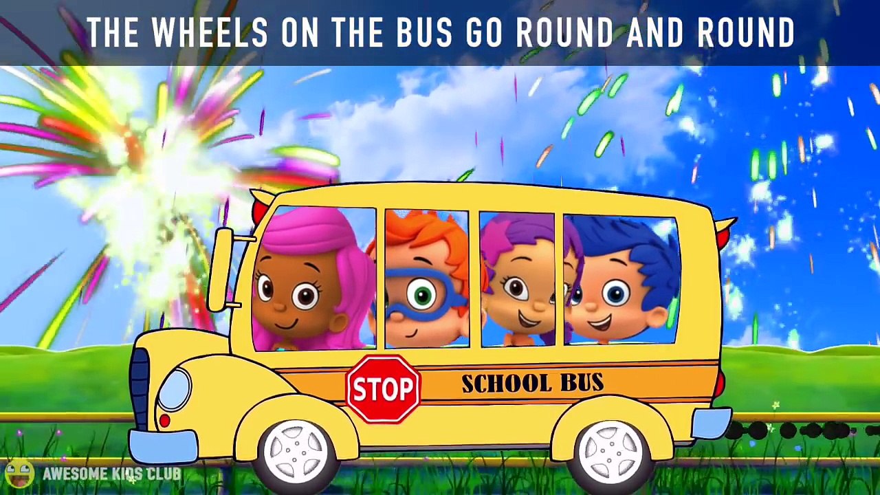 Bubble Guppies The Wheels on the Bus Song!