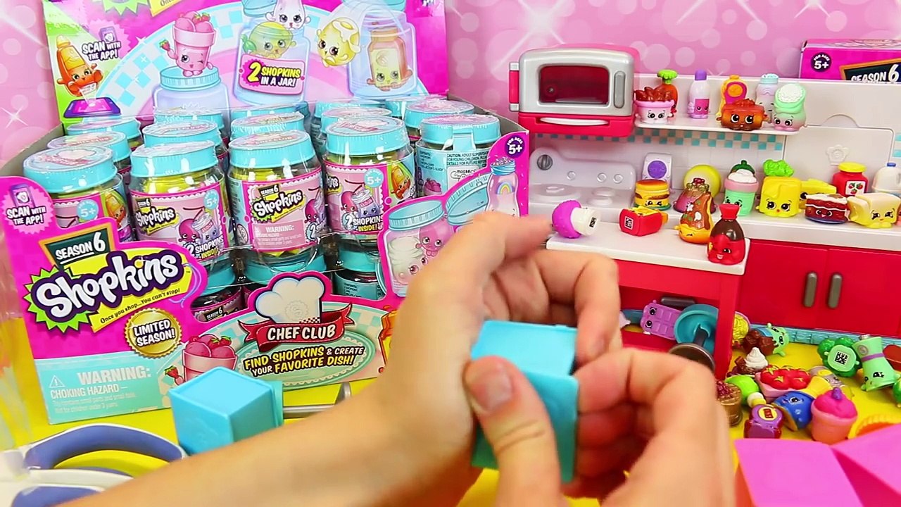Shopkins Season 6 MEGA Pack Opening Case of 2 Packs + Color Changing Shopkins DisneyCarToys