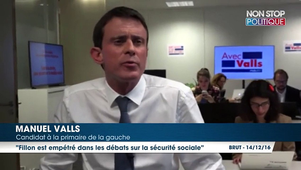 Manuel Valls s’ fermement au programme de Franç Fillon