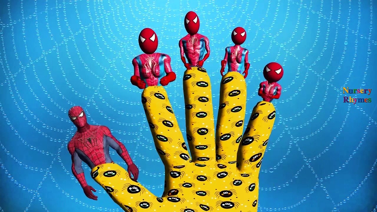 Superman Spiderman Cartoons Finger Family Rhymes | Batman Finger Family Nursery Rhymes