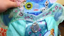 Disney Princess Dress-Up IRL   NEW Kid Vanity Frozen Elsa & Merida In Real Life DisneyCarToys