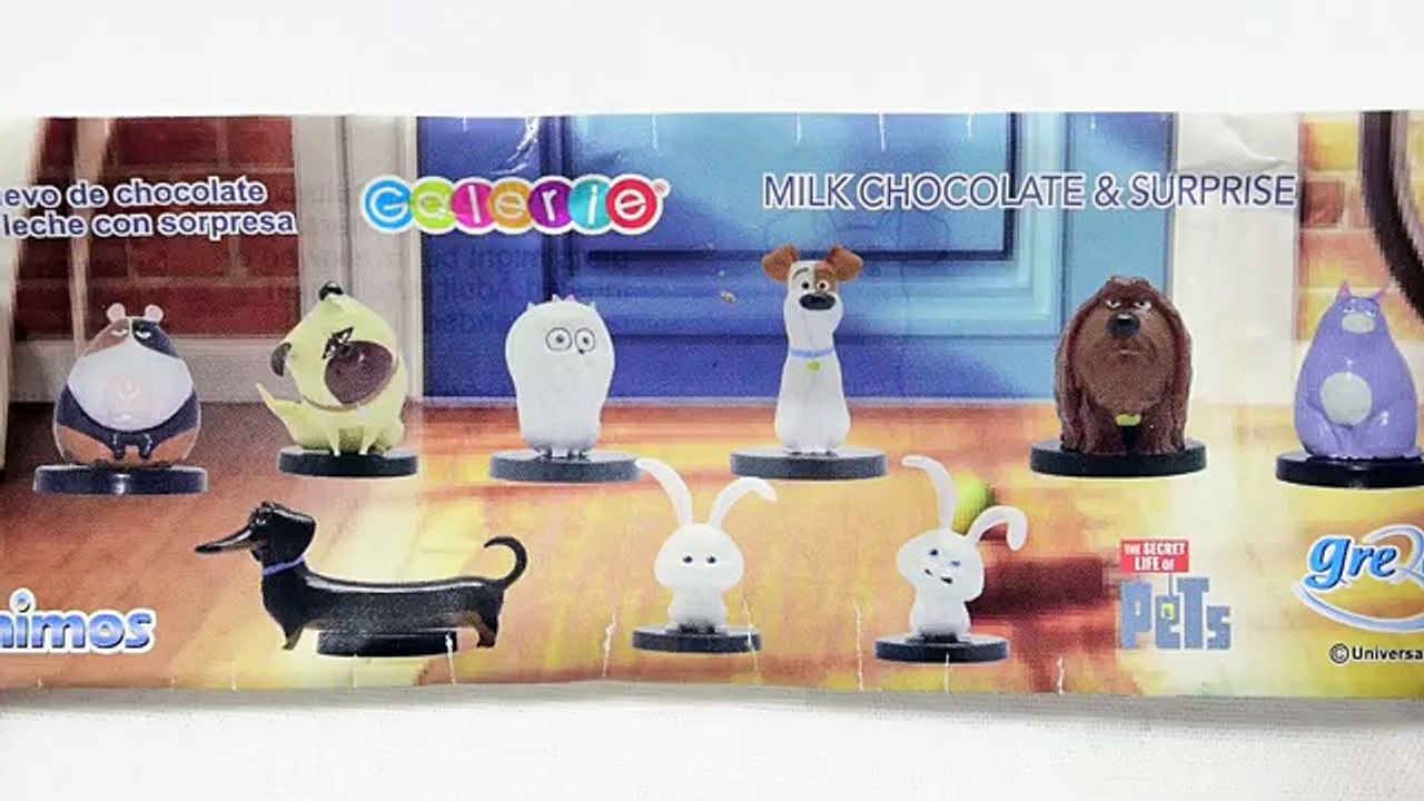 Ovos Surpresa Pets A vida Secreta dos Bichos - Brinquedos e Surpresas
