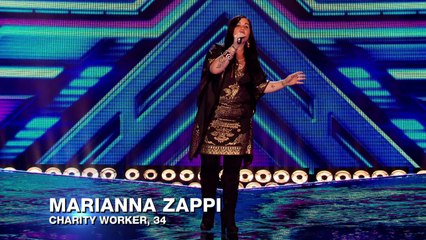 Marianna Zappi hopes to impress with Eva Cassidy cover Six Chair Challenge - The X Factor 2016