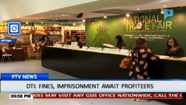 DTI: Fines, imprisonment await profiteers