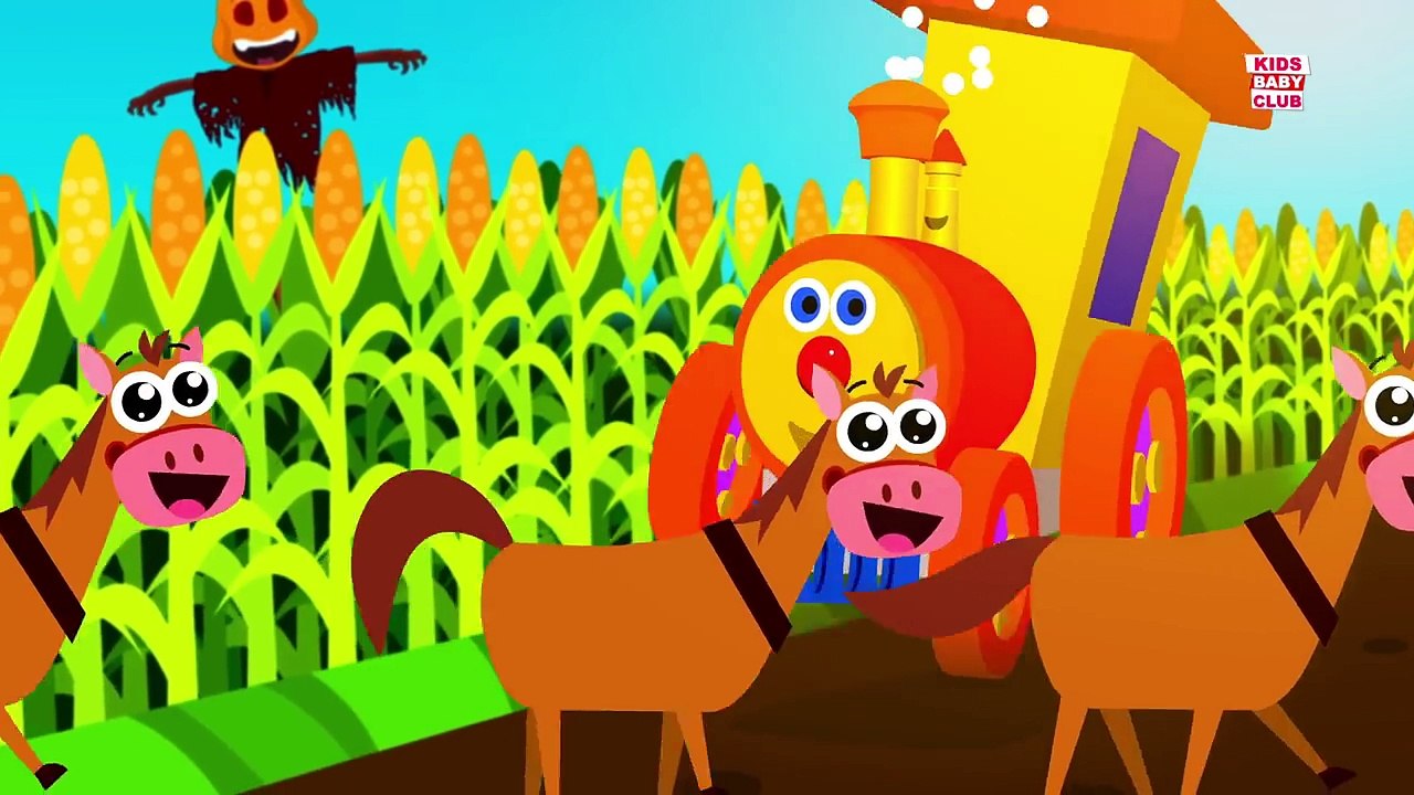 Ben The Train - Ben Goes To MacDonalds Farm | Old MacDonald Had A Farm | Nursery Rhymes For Kids