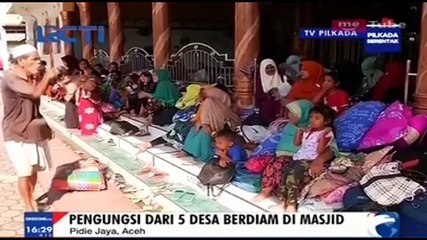 Pengungsi Pidie Jaya Masih Butuhkan Perlengkapan Bayi dan Makanan