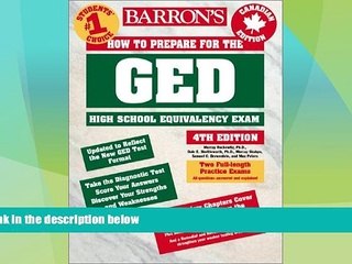 Best Price How to Prepare for the GED: Canadian Edition (Barron s Ged Canada) Murray Rockowitz For