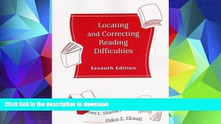 READ Locating and Correcting Reading Difficulties (7th Edition)