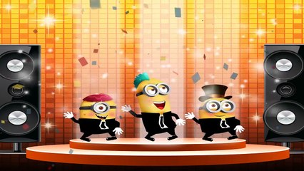 Hot Cross Buns Minions Song | Nursery Rhymes Minions [4K Music Video]
