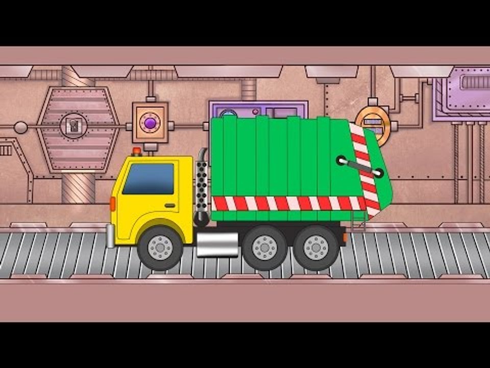 Toy Factory Garbage Truck | Garbage Truck For Kids