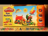 Play Doh Fun Factory | Unboxing | Unpacking Fun Factory