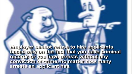 History of Criminal Records and Employment Rights
