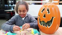 Giant Halloween Pumpkin Toy Surprise - McDonalds Happy Meal - Disney Toys - Shopkins Surprise Eggs
