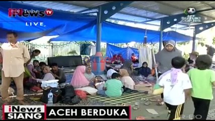 Ribuan Warga Korban Gempa Mengungsi di Tenda dan Balai Desa