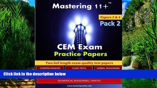 Read Online ashkraft educational Mastering 11+: CEM Practice Papers - Pack 2 Audiobook Download