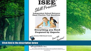 Buy Complete Test Preparation Inc. ISEE Skill Practice!: Practice Test Questions for the