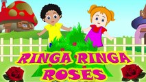 Ringa Ringa Roses Nursery Rhyme with Lyrics