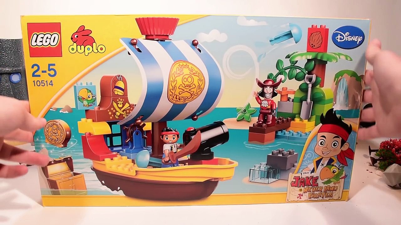 Disney Peter Pan & bateau pirate lego de Capitaine Crochet | Peter Pan dessin animé en français
