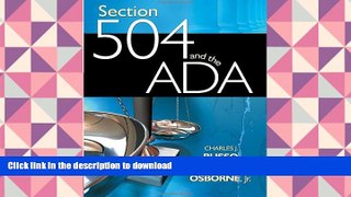 READ Section 504 and the ADA Kindle eBooks