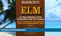 Audiobook How to Prepare for the California Entry Level Mathematics Test (Barron s) Allan