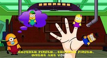 Finger Family Minions Nursery Rhymes | Minions Finger Family Songs For Kids