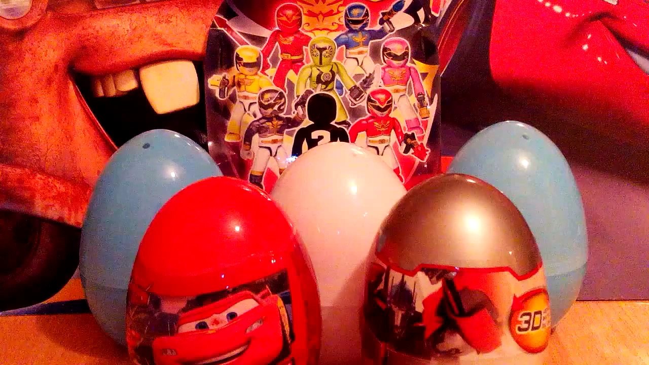 kinder surprise cars 2, spidemen, transformers,Planes,Power Rangers toys