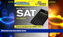 Price Math Workout for the SAT, 3rd Edition (College Test Preparation) Princeton Review On Audio