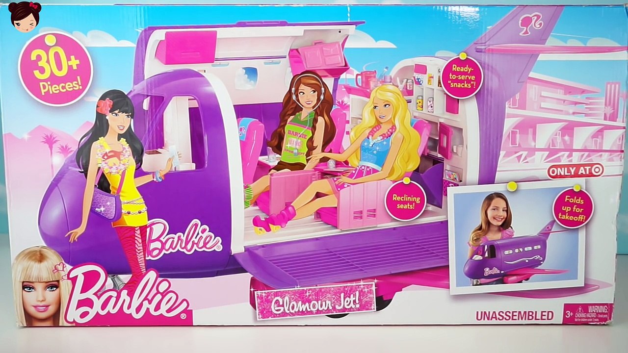 El Avion de Barbie - Elsa y Barbie Piloto de viaje en Jet Privado de Barbie  - Dailymotion Video