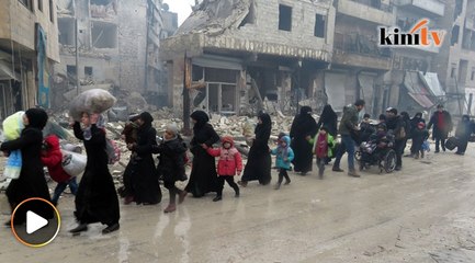 "Tolonglah kami di Aleppo sekarang ini," cerita Aman Palestin nasib rakan di Syria