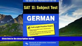 Online Michael Busges The Best Test Preparation for the: Sat II : Subject Test : German Full Book