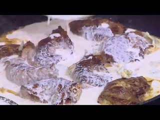لفائف اللحم بالكريمة | الشيف شربيني