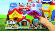 Mickey Mouse & Minnie Mouse Disneyland Amusement Park Toy & Disney Dollhouse + Rollercoaster Playset