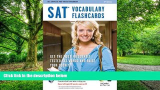 Online The Editors of REA SATÂ® Vocabulary Flashcard Book Premium Edition w/CD (SAT PSAT ACT