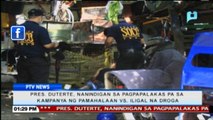 Pangulong Duterte, nanindigan sa pagpapalakas pa sa kampanya ng Pamahalaan vs. iligal na droga