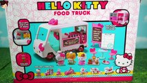 Pinkie Pie y Rainbow Dash comen en el Carrito de comida de Hello Kitty - Juguetes de Hello Kitty