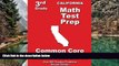 Online Teachers  Treasures California 3rd Grade Math Test Prep: Common Core State Standards Full