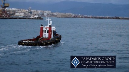 ELIN POSEIDON ARRIVAL AT HERAKLION PORT.