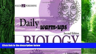 PDF Walch Publishing Daily Warm-Ups Biology, Level II Pre Order