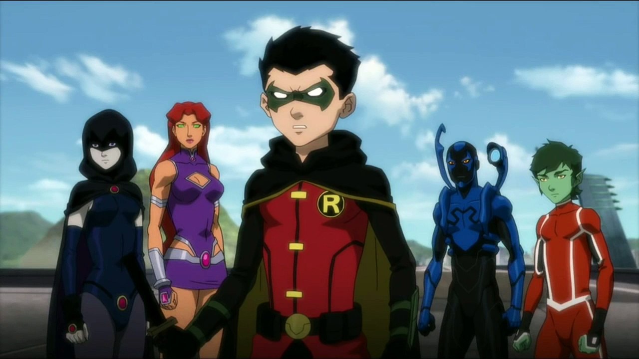 Possessed Justice League vs Teen Titans 1080p HD